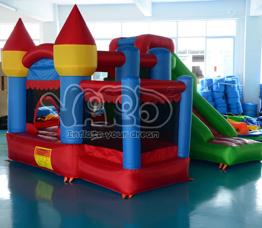 Home use bouncy castle inflatable combo slide bounce house jumping