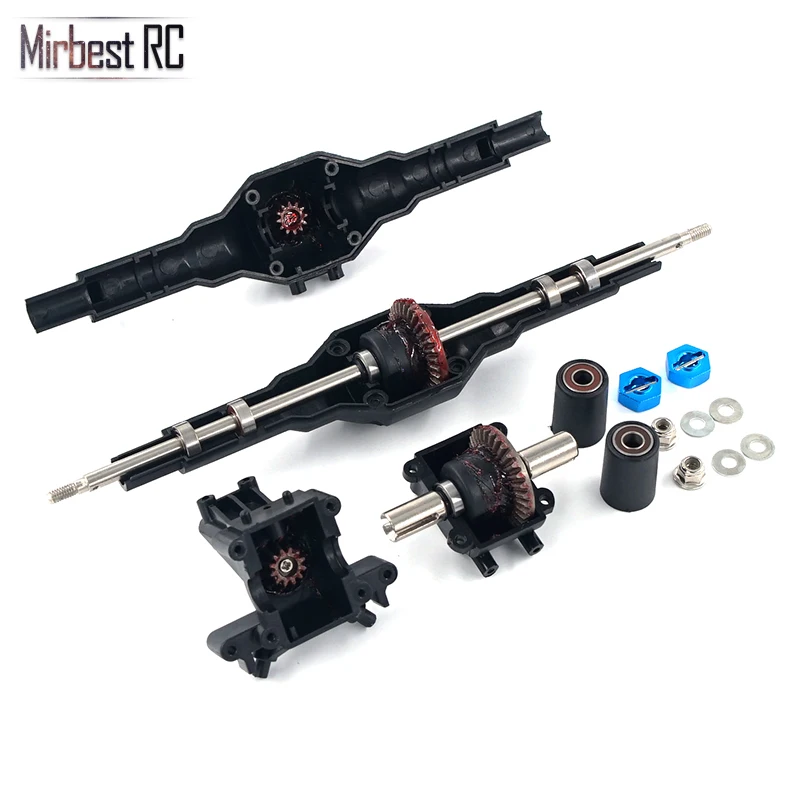 Mirbest RC DIY Parts For Wltoys 12428 Parts 12423 RC car parts Metal gear differential Dave box 12428 Upgrade accessories