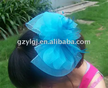 

Fashion FASCINATOR ,dances,races,weddings,Party HAT costume Blue h095