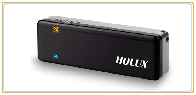

HOLUX Wireless light slim Bluetooth GPS Receiver SIRF III chipset support NMEA 0183 data protocol