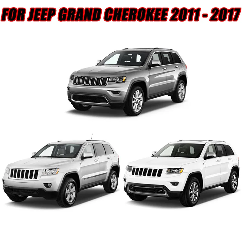 Для Jeep Grand Cherokee WK2 задние противотуманные фары лампы для бамперов Foglight обрамление с хромированной отделкой элементы корпуса 2011- литье
