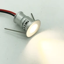 1 Вт 12 В мини светодиодный потолочный светильник водонепроницаемый спа ванна сауна точечное освещение лобби коридор, лестница настенный светильник