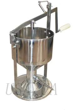 

1.5 gallon Stainless Steel Manual Profiterole Filler Manual Profiterole Filler 6L high quality for Puffs