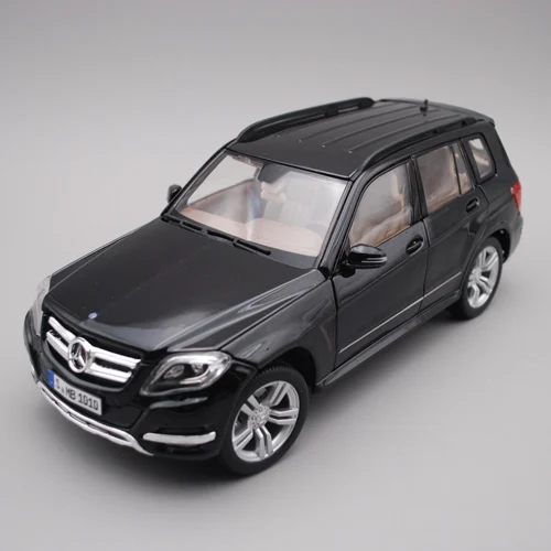 1:18 Mercedes-Benz GLK300 GLK350 класс черный имитационный сплав модель автомобиля подлинный