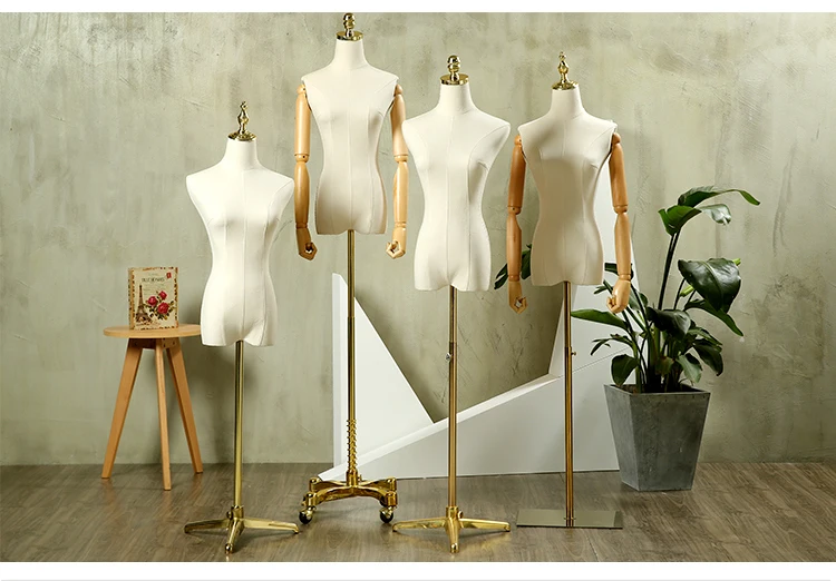 

Fashion Style Dressmaker Bendable Hand Fabric Mannequin Customized Factory Direct Sell