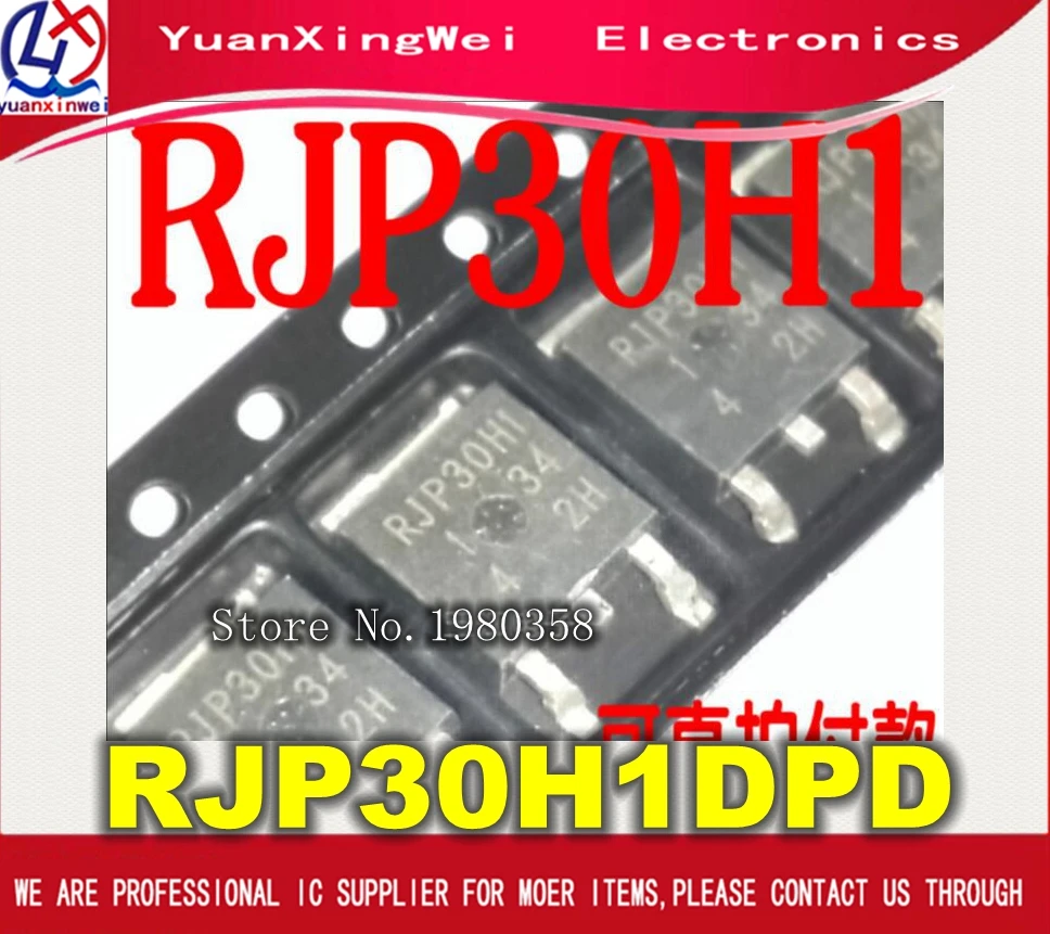 Free Shipping 50pcs/lot Rjp30h1 Rjp30h1dpd To-252 100% Refurbished ...