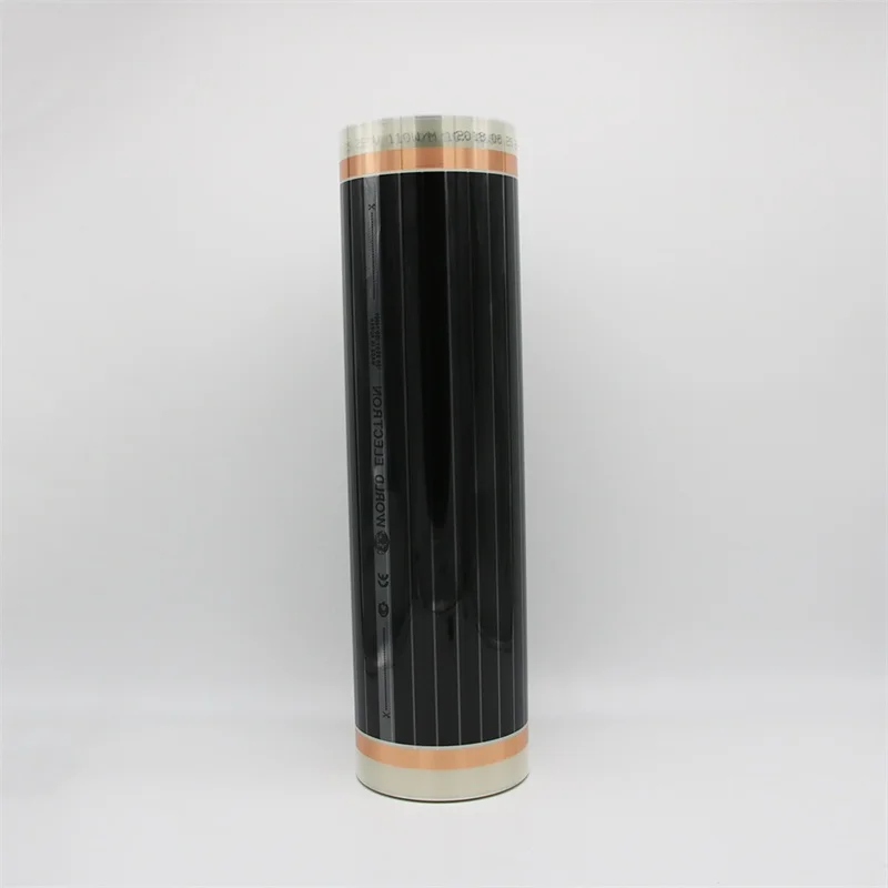 25M2 220 W/M2 электрическая инфракрасная напольная углеродная нагревательная пленка