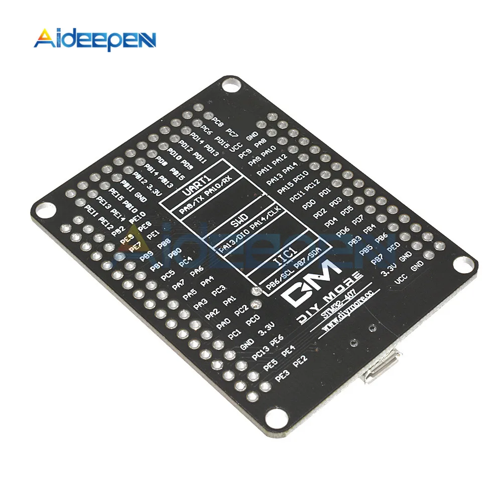 STM32F407VGT6 ARM Cortex-M4 32bit MCU Core Development Board SPI I2C IIC UART ISC SDIO Interface Module STM32F4Discovery