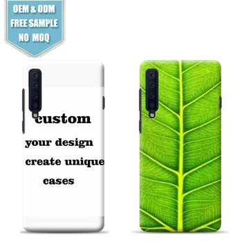 

Green Leaf Phone Case Custom Print for Samsung A5 A6 A7 A8 For Samsung Series Full Wrap Printing Cases Drop ship support
