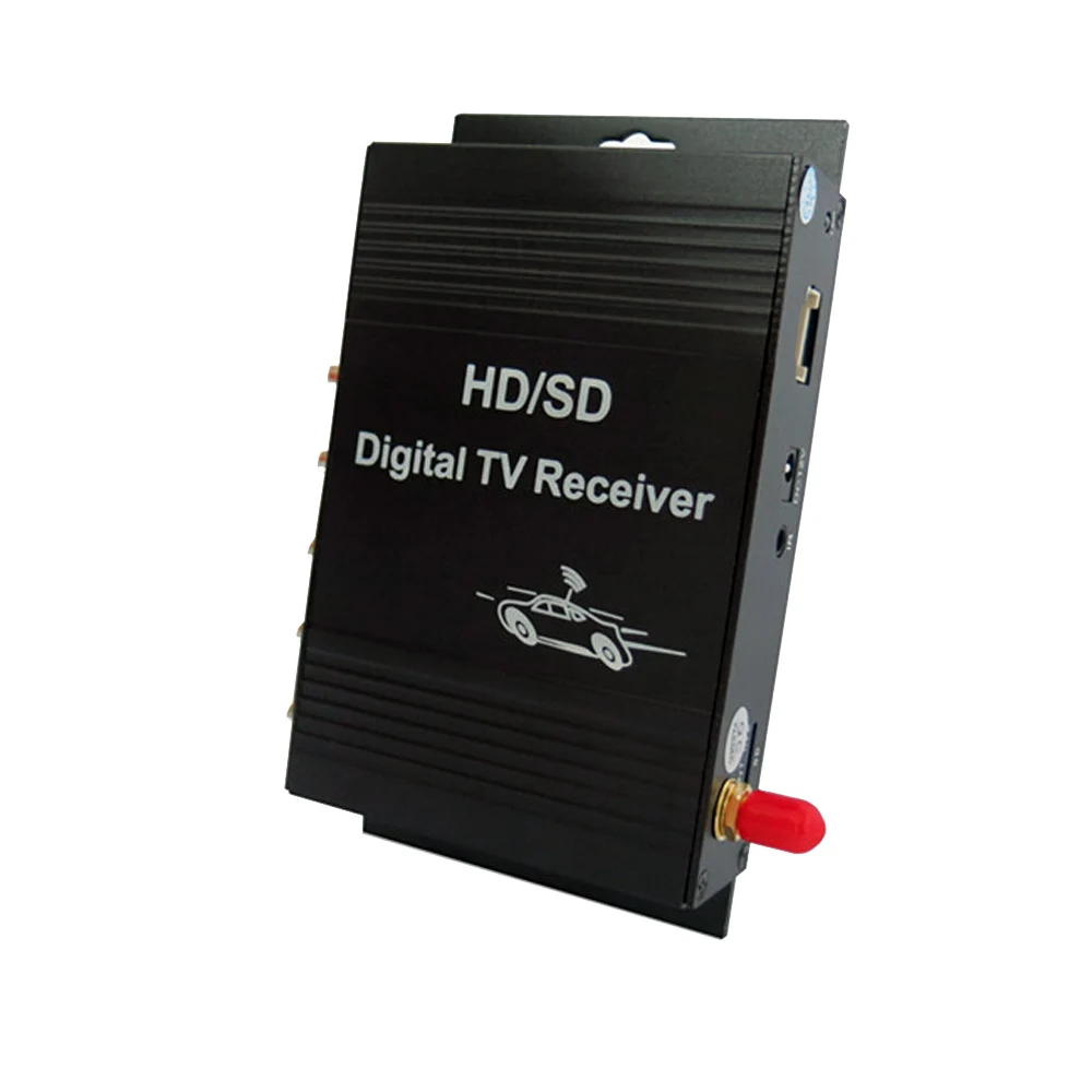 Vancago Car ATSC Digital TV Box TV Tuner Receiver with Built in 4 Video