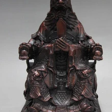 Xd 001466 Миф Красный Бронза Медь Место Короля Дракона Господь Бог Дождя Longwang Статуя Будды