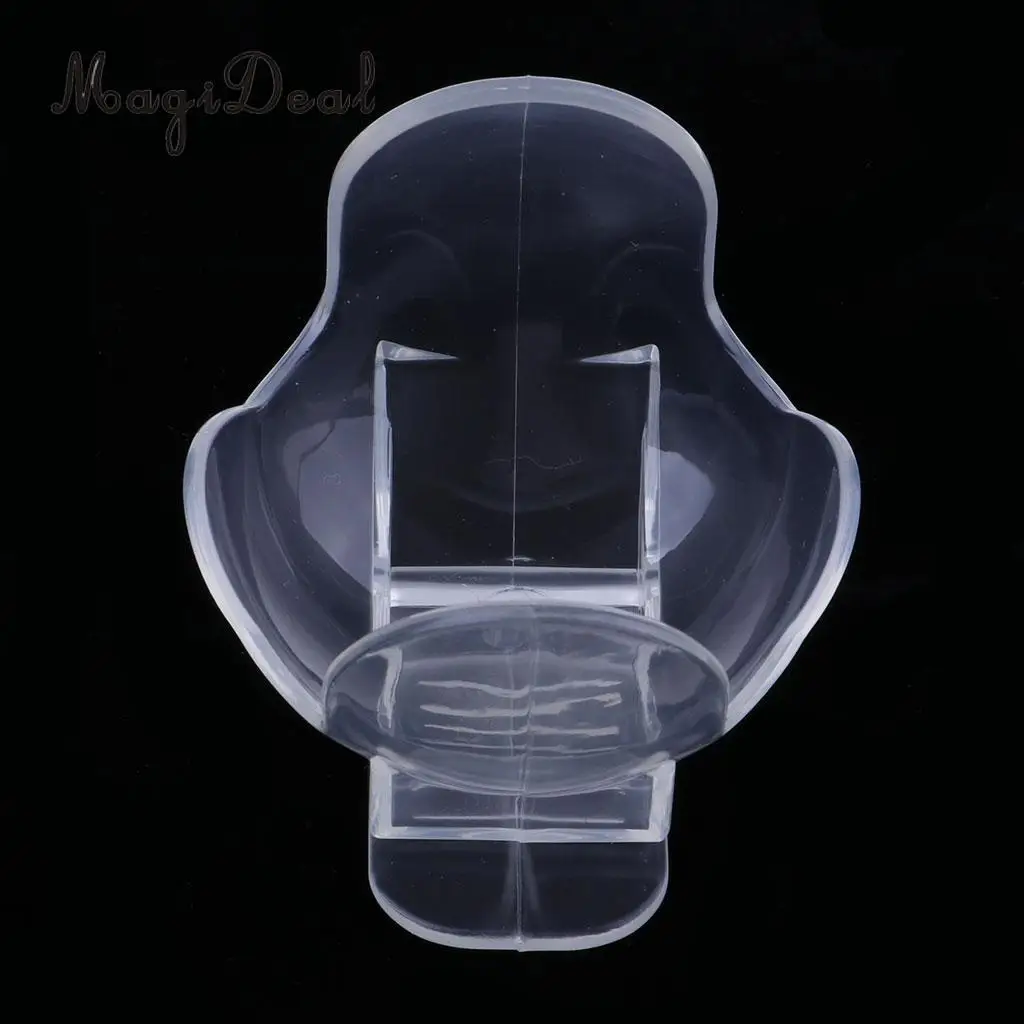 Pro Tennis Ball Holder Waist Clip Holding 1 Tennis Ball Player Training Equipment Accessories Transparent
