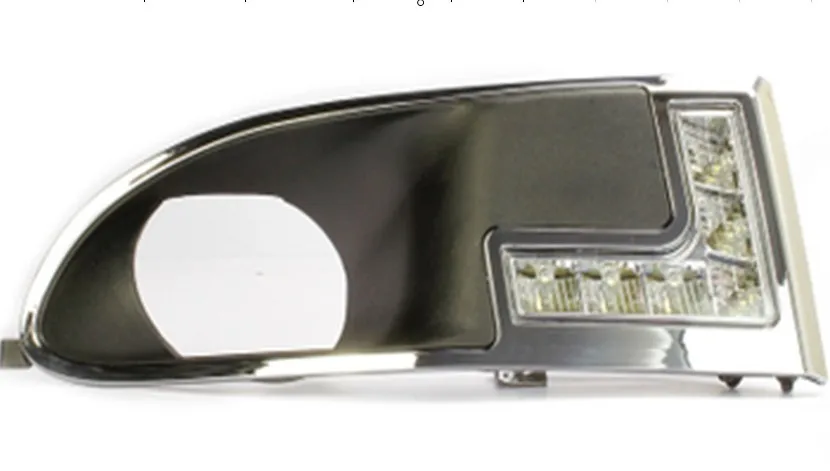 

luckeasy for dodge JCUV Journey Auto Car LED  Light Front Running Car Lamps Led fog  lights DRL