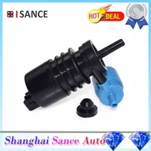 ISANCE насос омывателя ветрового стекла 1H6955651 для VW Caddy Corrado Golf Passat POLO SHARAN, Transporter/Caravelle Vento