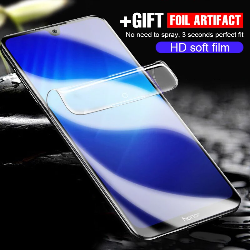 

Full Protective Screen Hydrogel Film On The For Huawei P20 Honor 10 9 Lite 8x Max P20 Pro Protector Film For Honor 10 8x Film