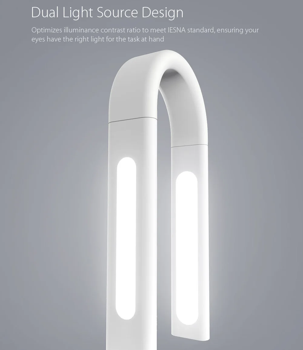 Xiaomi Mijia PHILIPS ночной Светильник Eyecare умная настольная лампа приложение умный светильник управления 4 светильник ing сцены xiaomi Настольный светильник