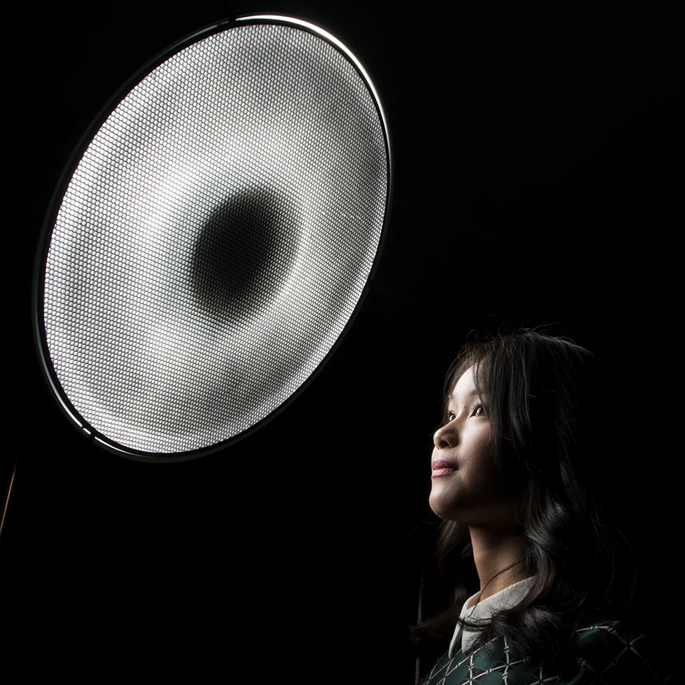 Godox 55 см 22 &quotСеребряное крепление Bowens Beauty Dish + сотовая сетка Диффузор носок для