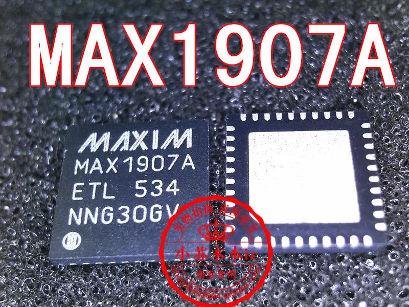 Сны-ic 5 ШТ. MAX1907A MAX1987 MAX8725E MAX8724E |