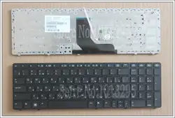 Новый русский клавиатура для hp EliteBook 8560 P 8570 P 8560B 6560b 6565b 6560 P RU Клавиатура ноутбука с рамкой