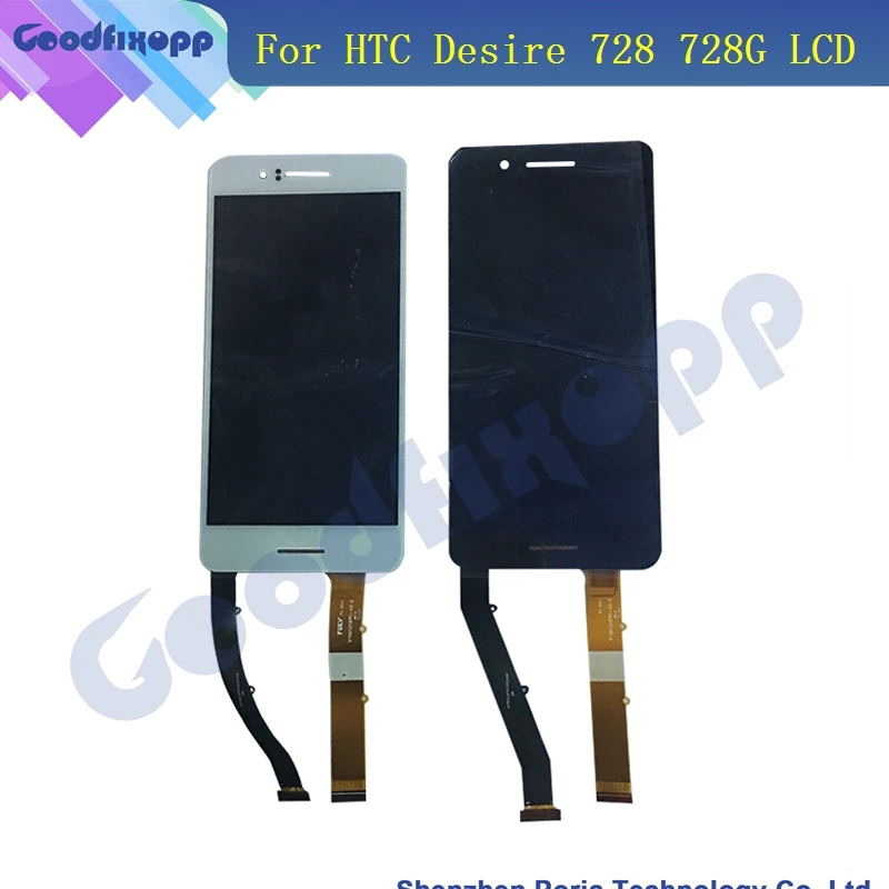 HTC0006  For HTC Desire 728 728G LCD Display With Touch Screen Digitizer Assembly Original Replacement Parts (6)