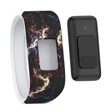 Ремешок на запястье 2 размера 3 цвета Модный принт сменный ремешок для часов Силиконовый аксессуар 18Jun8 Прямая поставка