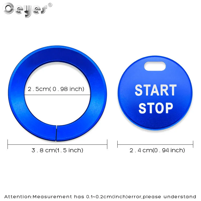 Car Start Engine Button Key Ring for NISSAN (22)