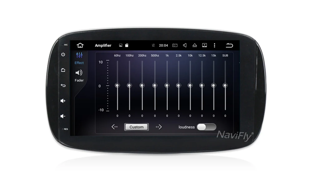 Top NaviFly 4G+32G Android 8.0 car multimedia Radio for Mercedes Benz Smart Fortwo 2016 2017 2018 with WIFI mirror link BT RDS 11