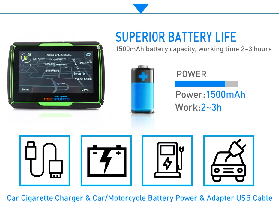Super power GPS Navigation Battery