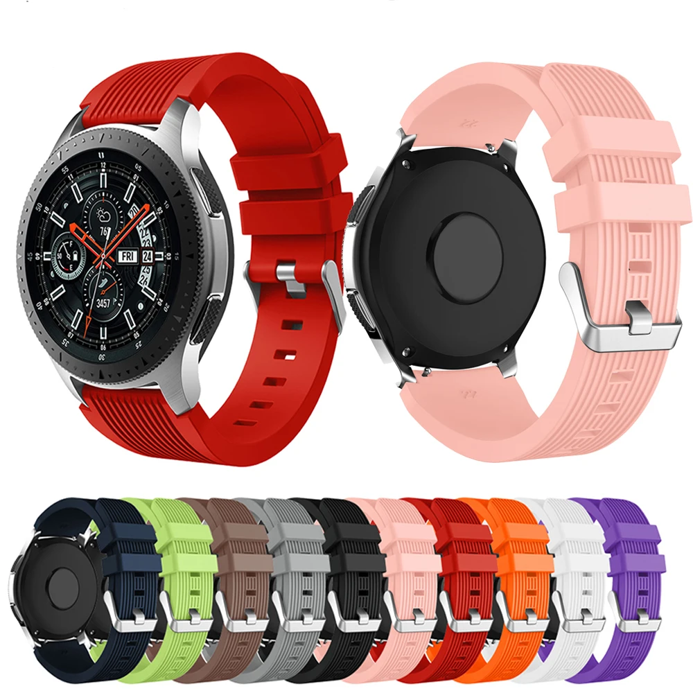 

Strap for Samsung Gear S3 S2 sport Frontier Classic galaxy Watch active 42mm 46mm Band huami amazfit bip 22mm 20mm huawei GT 2