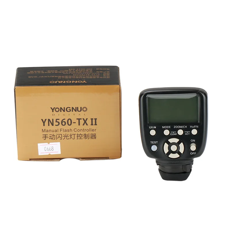 Беспроводная вспышка Yongnuo ручной контроллер вспышки для Canon Nikon YN560III YN560IV YN660 968N