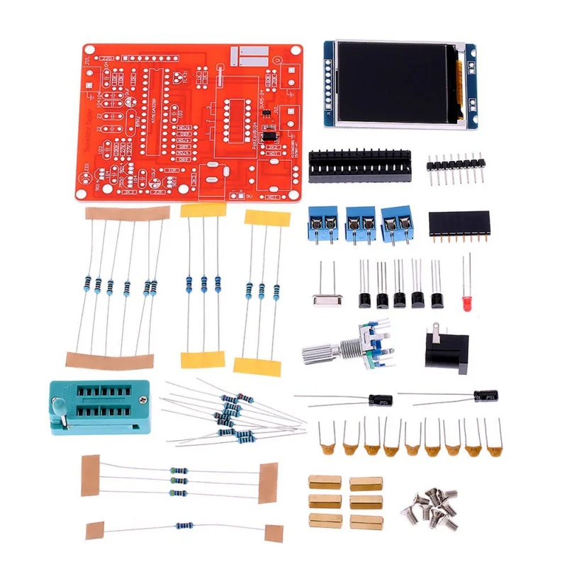 DIY наборы Цифровой транзистор тест er диод емкость ESR частотомер генератор сигналов ИК Тест