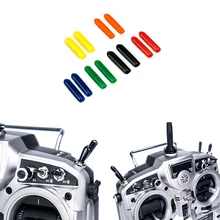 10 шт. резиновый пульт дистанционного управления с противоскользящим переключателем для Futaba Frsky Radiolink RC Drone FPV красный черный