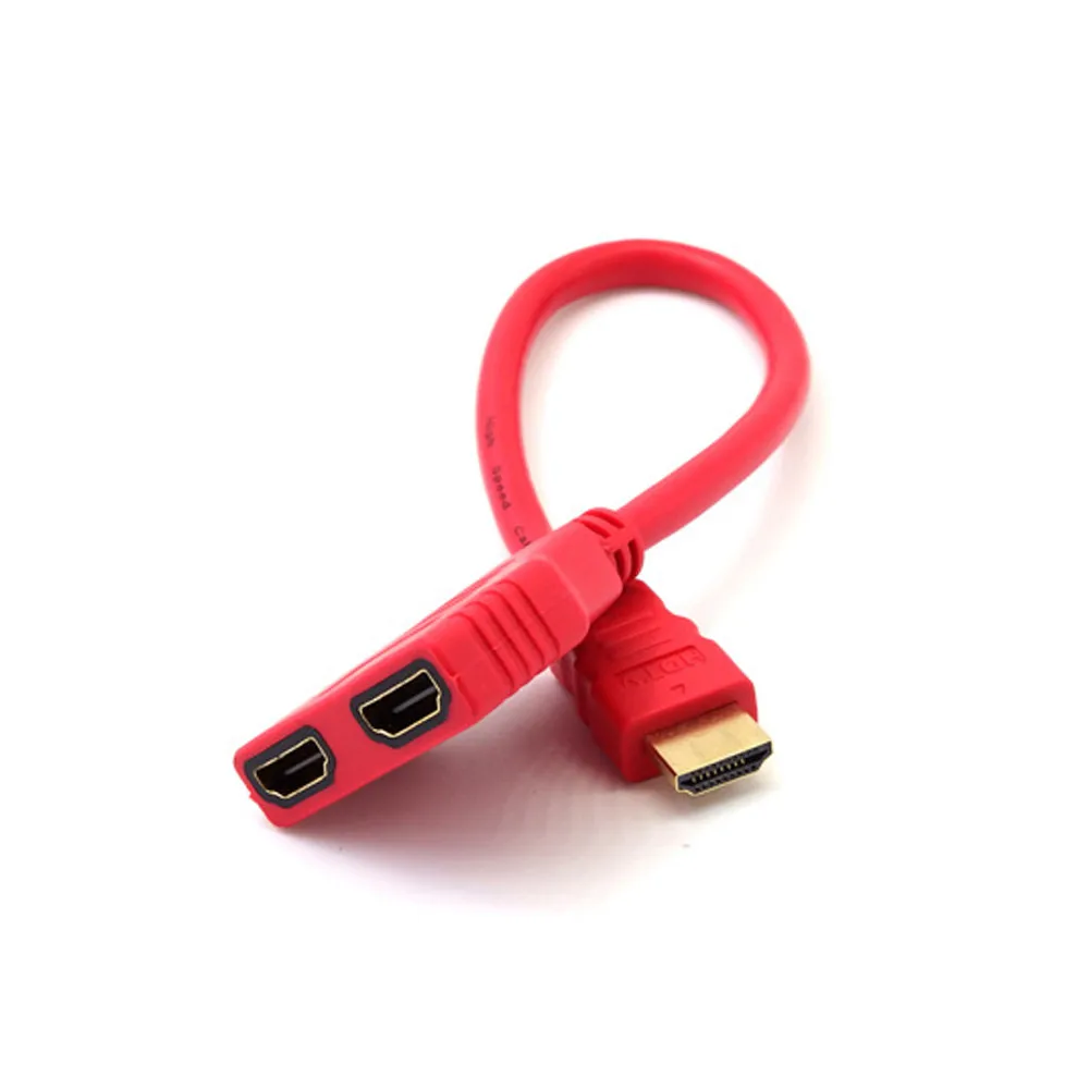 Кабель адаптер преобразователь CARPRIE HDMI 1 в 2 для видео ТВ HD Прямая поставка|hdmi 1|hdmi