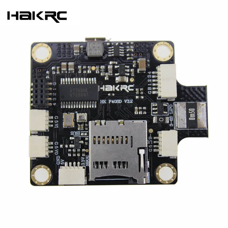 

HAKRC BF3.2 F4 Flight Controller 2-4S Integrated Betaflight OSD PDB Current Meter For RC FPV Racer Quad Multicopter Accs