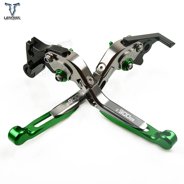 Motorcycle CNC Aluminum Adjustable Brake Clutch Levers Set For Kawasaki