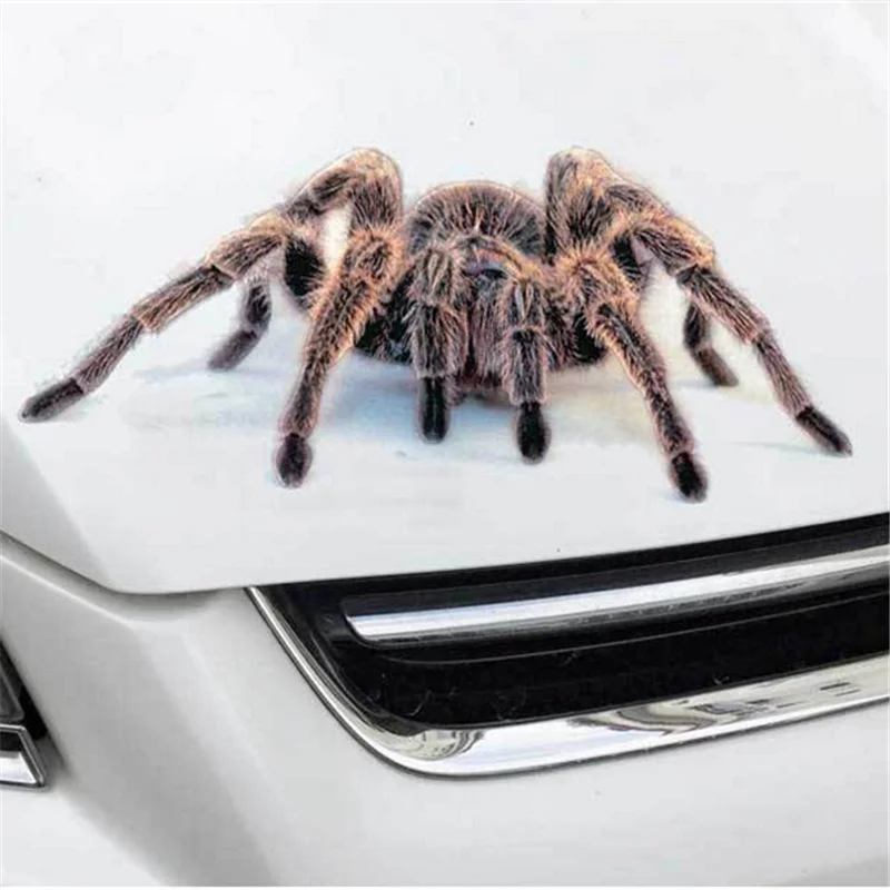 

3D car sticker spider lizard scorpion styling animal sticker for Honda Toyota Camry Corolla RAV4 Yaris Highlander/Land Cruiser