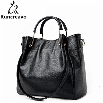 

New Women Genuine Leather Handbags Famous Brand Tote Bag Designer Handbag Spring Female Messenger Crossbody Bags For Women 2018