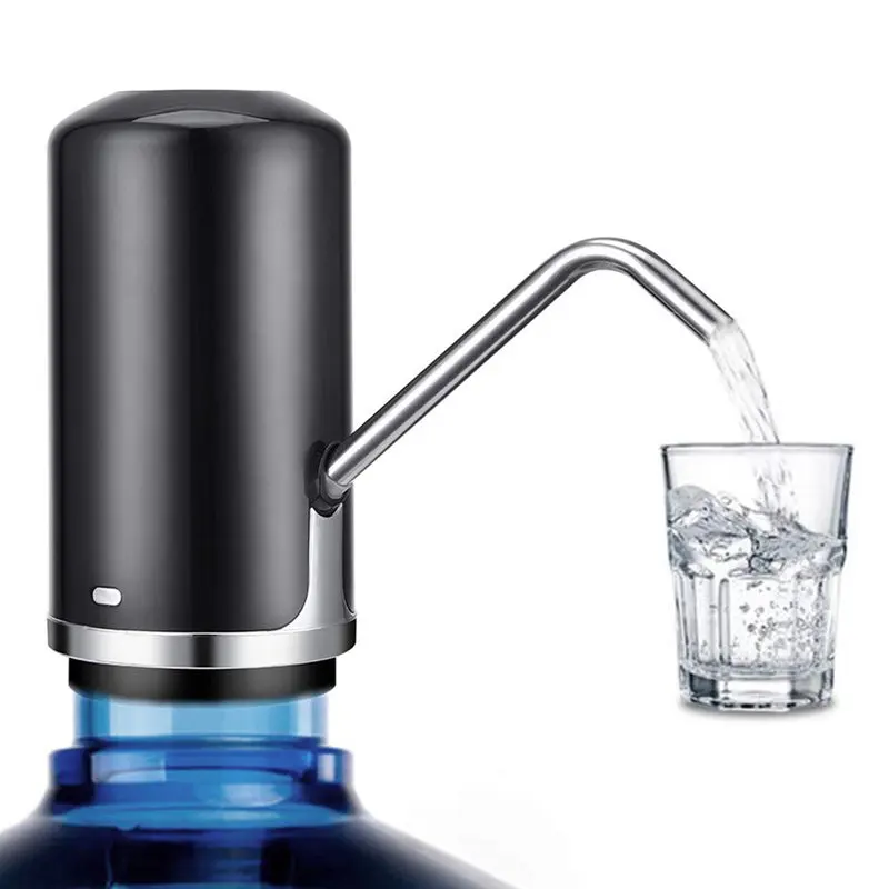 

5 Gallon Water Bottle Dispenser - Portable Compact Drinking Water Pump With 600Ml Quantitative Effluent Switch Fits For 1 To 5