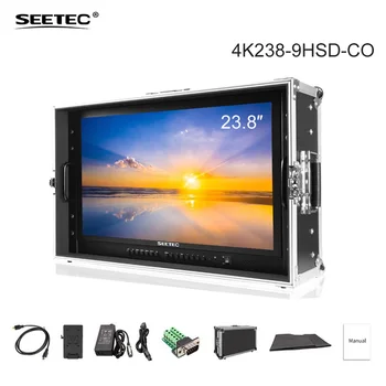 

SEETEC 4K238-9HSD-CO 23.8'' 4K Ultra HD 3840x2160 professional Broadcast Director Monitor Carry on LCD IPS Screen with HDMI