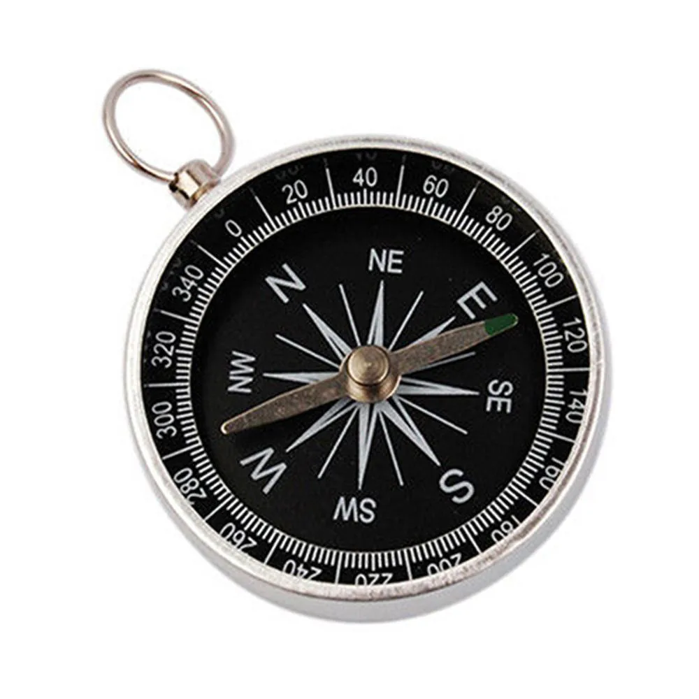 Hiking Lightweight Aluminum Wild Survival Professional Compass Navigation Tool Outdoor Survival Tool Bushcraft#P