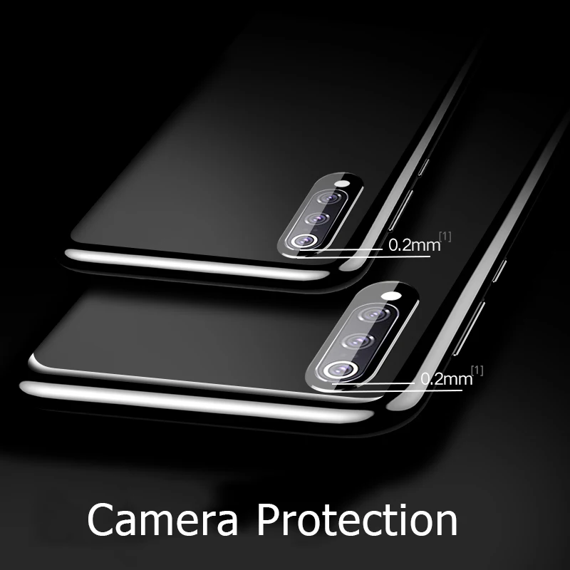 For Xiaomi Mi 9 Case 3D Laser Plating Luxury TPU Soft Clear Cover For Xiaomi Xiomi Mi 9 SE Mi9 Bright Crystal Phone Cases