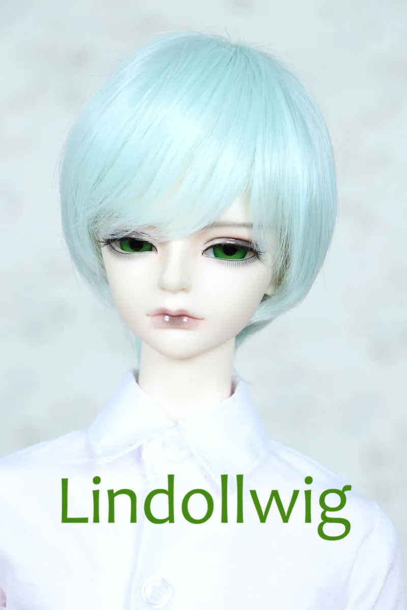 1/3 BJD парик Pullip Dal DD SD Dollfie кукла 8-9 дюймов короткий мята | Игрушки и хобби