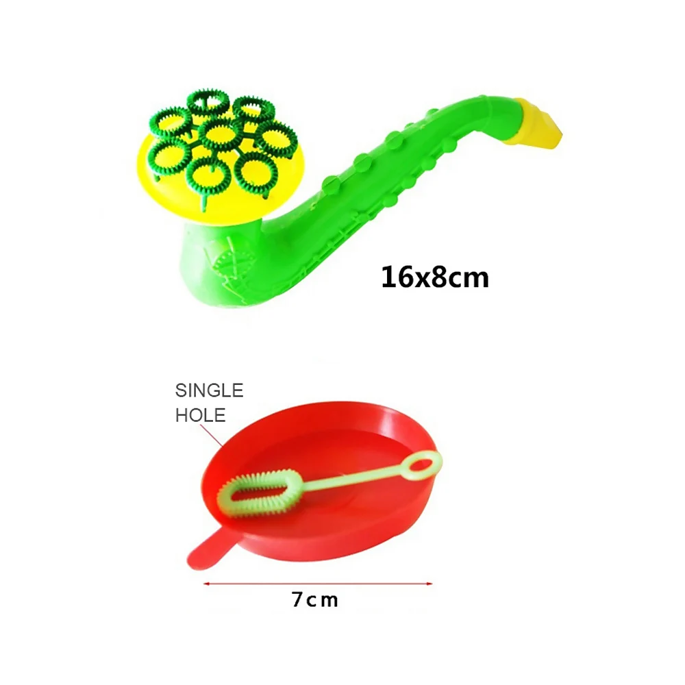 Труба сдувание пузыря игрушки Sax пузырь пистолет детский день подарок