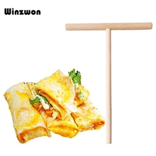 5 шт./лот T Форма деревянные грабли DIY Круглый тесто блинов блинчик раскатки булавки кухонные инструменты для выпечки аксессуары