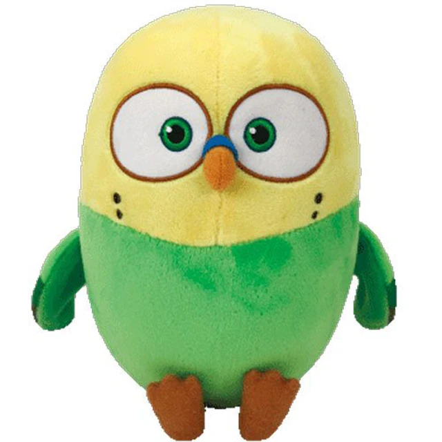 Pyooppeo Ty Beanie Babies 6" 15cm Sweetpea Parakeet Bird