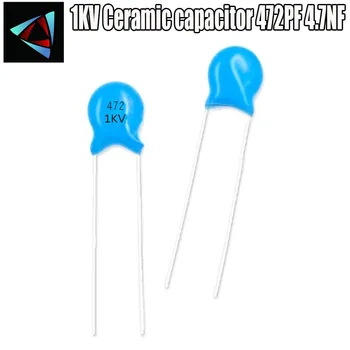 

472pF 1KV 80pcs High voltage Ceramic Capacitor Assorted kit Assortment Set 4.7NF 1KV