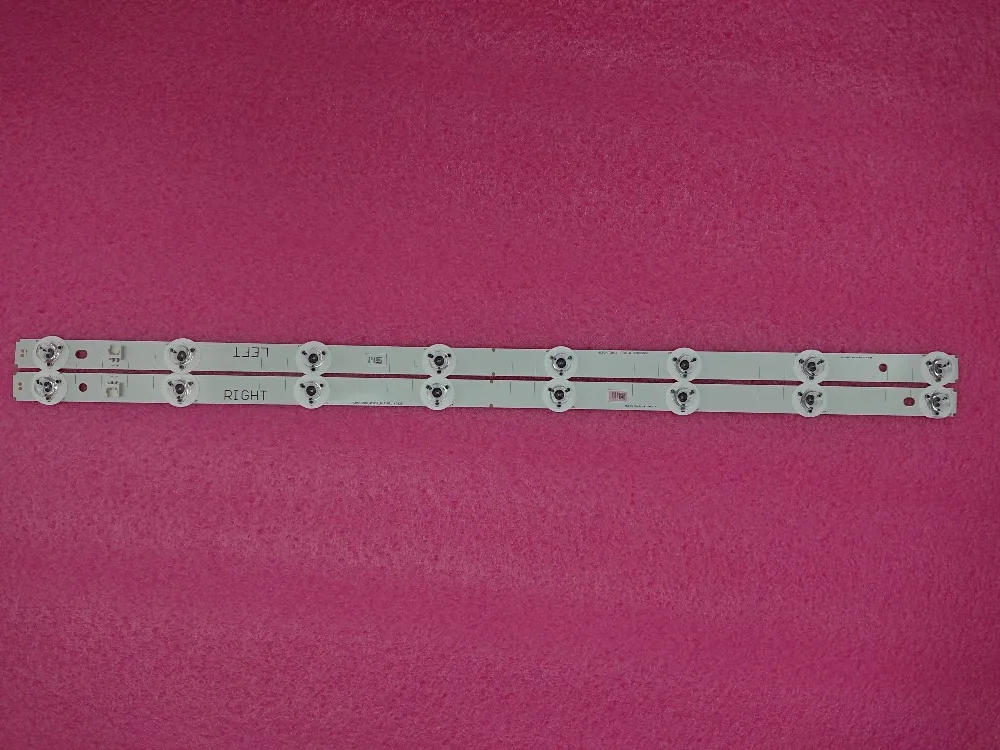 

New!! 2 PCS(1*R+1*L) LED backlight strip for Panasonic TV TX-55CS520B SVM550AD8 REV04 R L type 140929