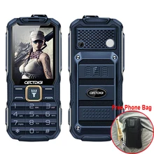 CECTDIGI T9900 открытый 2G функция телефона противоударный cep telefonu 2,8 ''GSM задняя камера FM громкий динамик телефон Celular 15800mAh