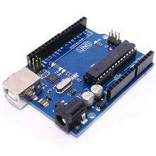 100 ШТ./ЛОТ UNO R3 доска MEGA328P 100% оригинал и новый ATMEGA16U2 без Usb-кабель для Arduino