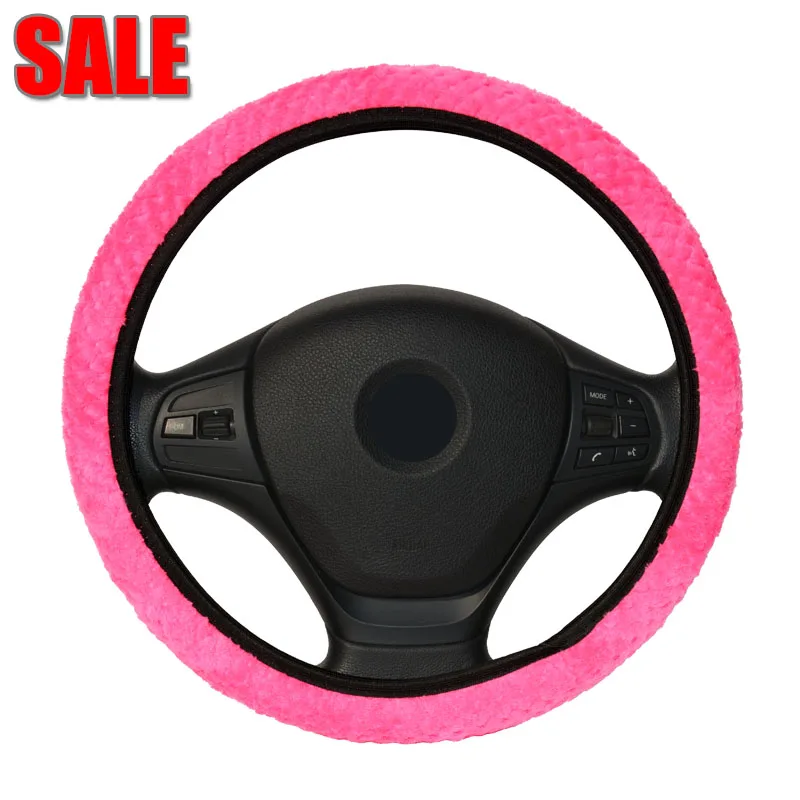 Pearl velvet Winter Car Steering Wheel Cover/Universal Soft Warm Plush Covers for steering women men girl car interior Pearl velvet Winter Car Steering Wheel Cover/Universal Soft Warm Plush Covers for steering women men girl car interior